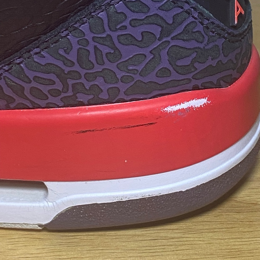 *Rare* Jordan 3 Retro Crimson - Picture 12 of 14